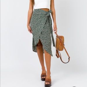 NWOT Princess Polly Midi Skirt